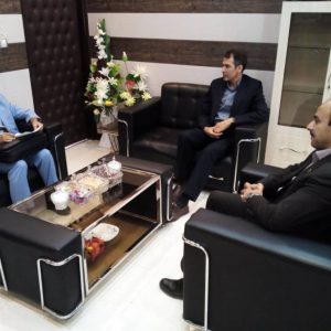 نشست مسوولان معین اقتصادی با فرماندار شهرستان تایباد
