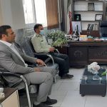 مدیر عامل منطقه ویژه اقتصادی دوغارون با فرمانده انتظامی شهرستان تایباد دیدار و گفتگو کرد.