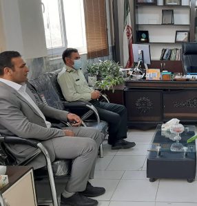 مدیر عامل منطقه ویژه اقتصادی دوغارون با فرمانده انتظامی شهرستان تایباد دیدار و گفتگو کرد.
